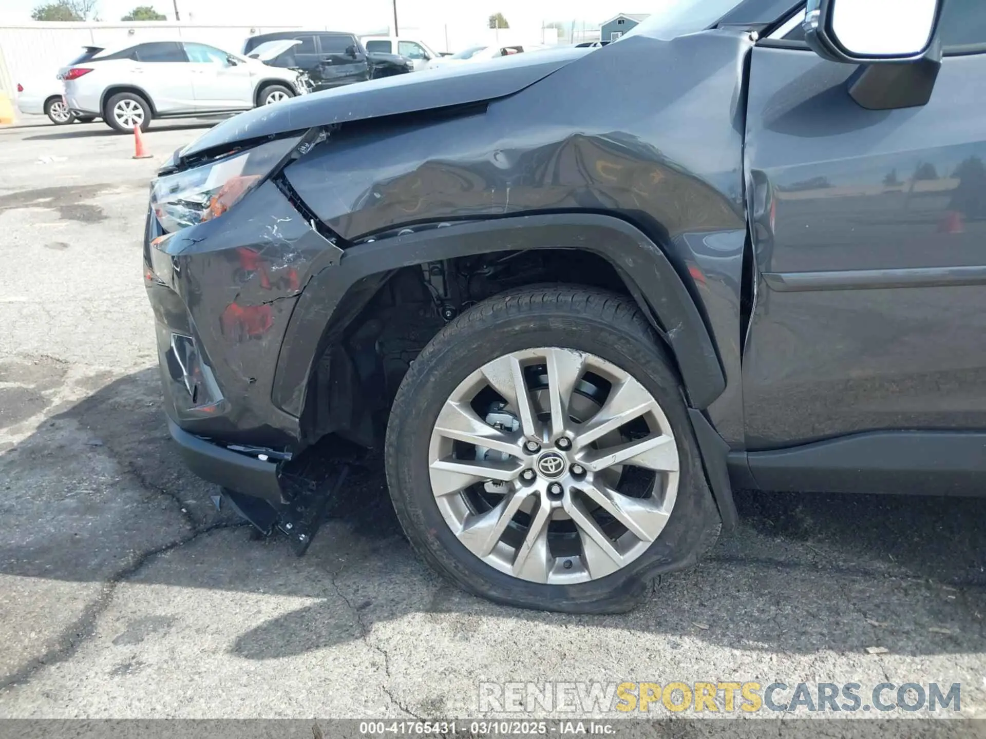 6 Photograph of a damaged car 2T3C1RFV0SW380344 TOYOTA RAV4 2025