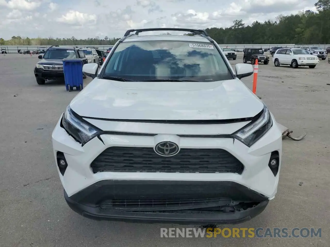 5 Photograph of a damaged car 2T3C1RFV1SW373483 TOYOTA RAV4 2025