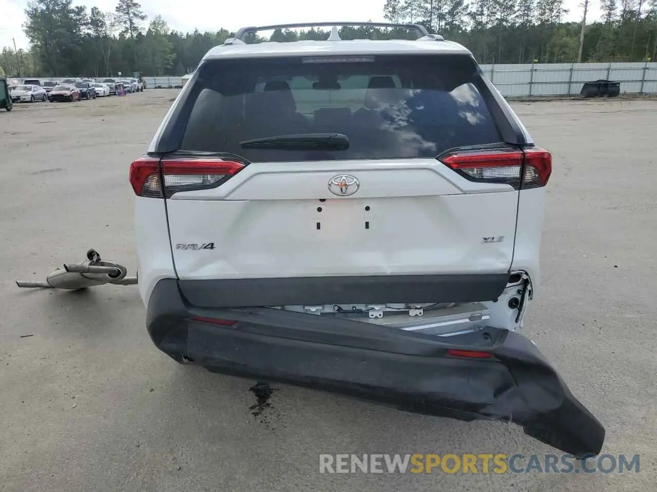 6 Photograph of a damaged car 2T3C1RFV1SW373483 TOYOTA RAV4 2025