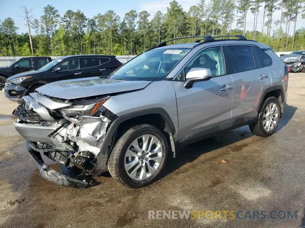 1 Photograph of a damaged car 2T3C1RFV2SC308112 TOYOTA RAV4 2025
