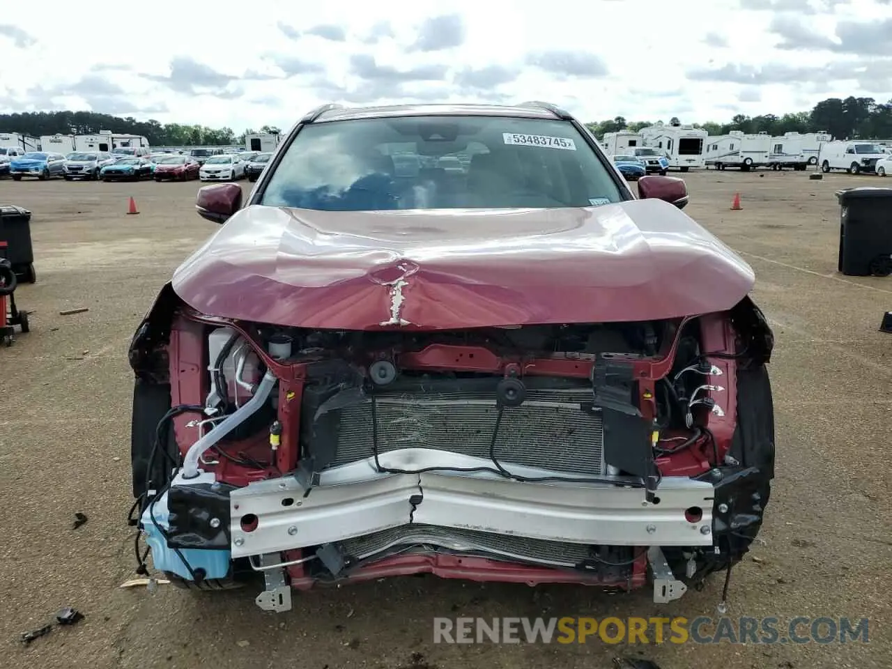 5 Photograph of a damaged car 2T3C1RFV6SW368618 TOYOTA RAV4 2025