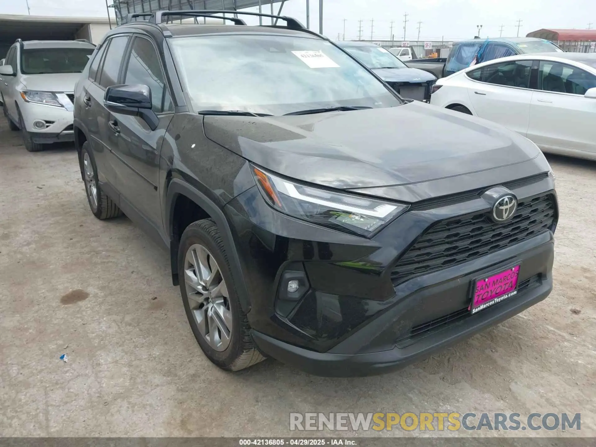 1 Photograph of a damaged car 2T3C1RFV9SC323495 TOYOTA RAV4 2025