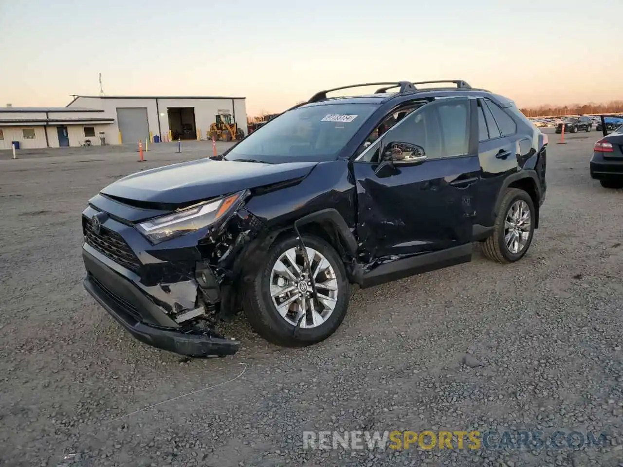 1 Photograph of a damaged car 2T3C1RFV9SW367334 TOYOTA RAV4 2025