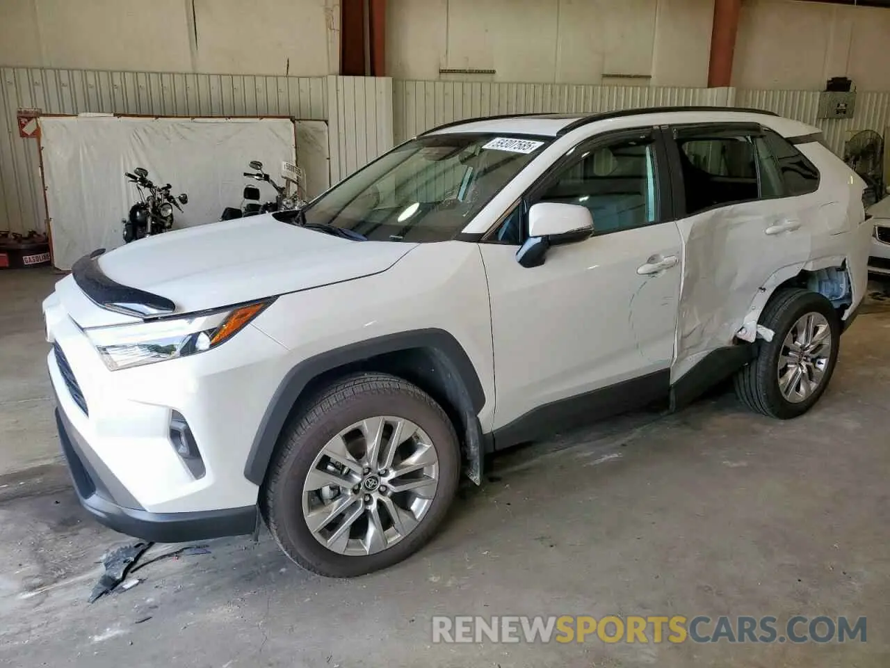 1 Photograph of a damaged car 2T3C1RFV9SW367432 TOYOTA RAV4 2025