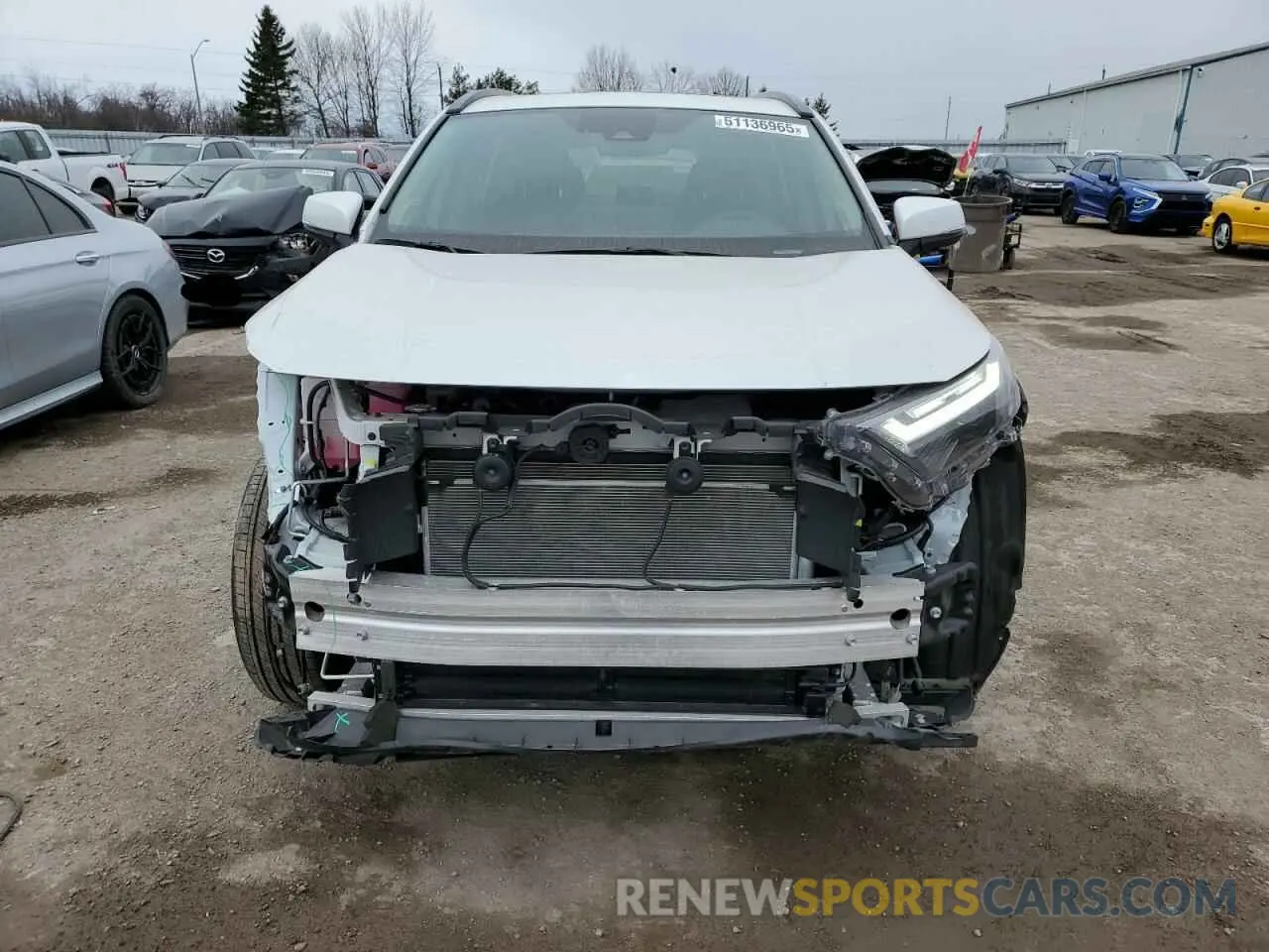 5 Photograph of a damaged car 2T3DWRFV3SW257059 TOYOTA RAV4 2025