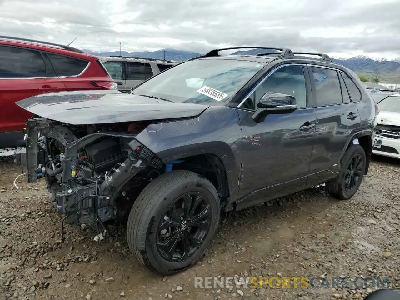 1 Photograph of a damaged car 2T3E6RFV8SW085230 TOYOTA RAV4 2025