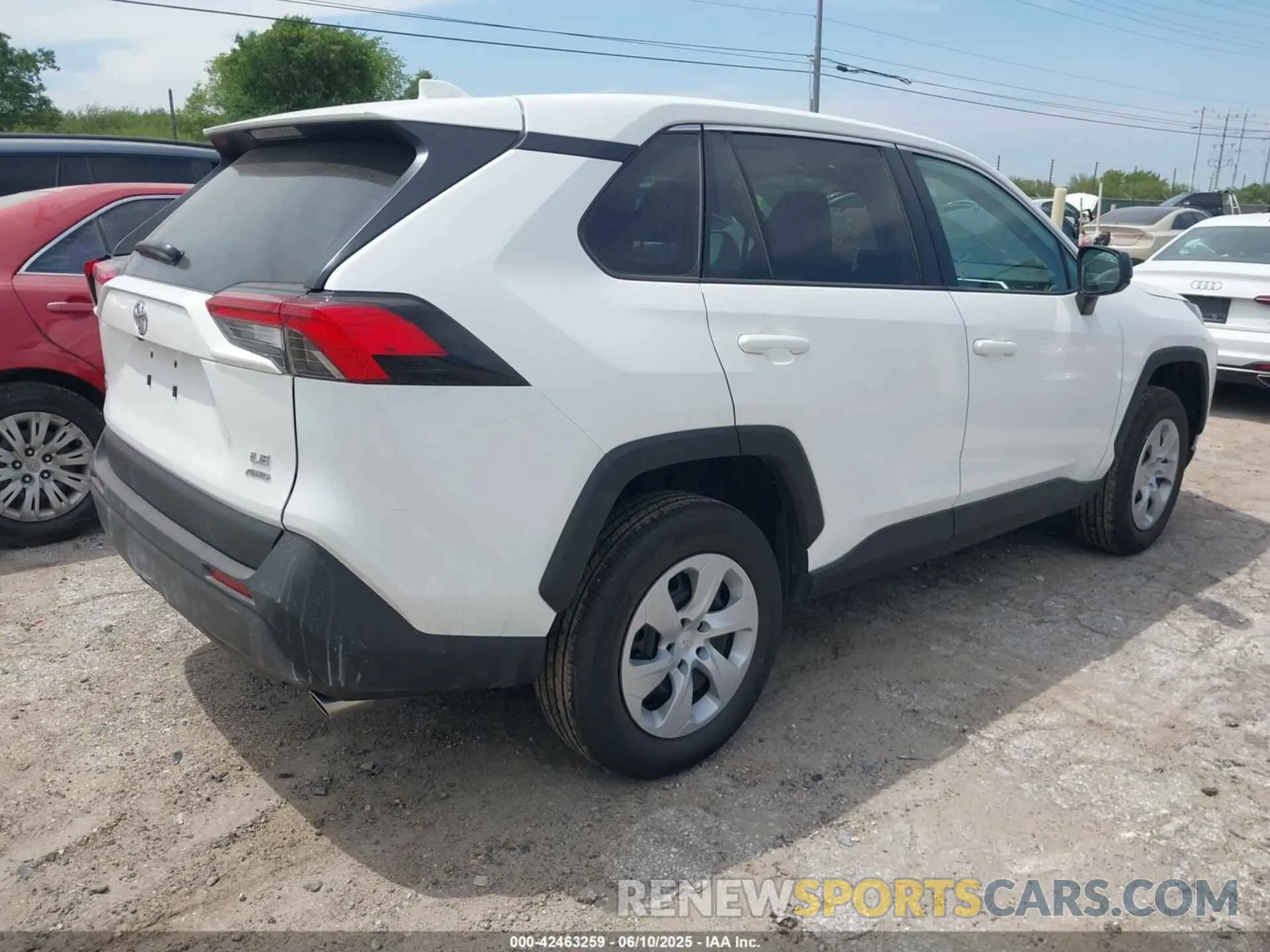 4 Photograph of a damaged car 2T3F1RFV2SW526465 TOYOTA RAV4 2025
