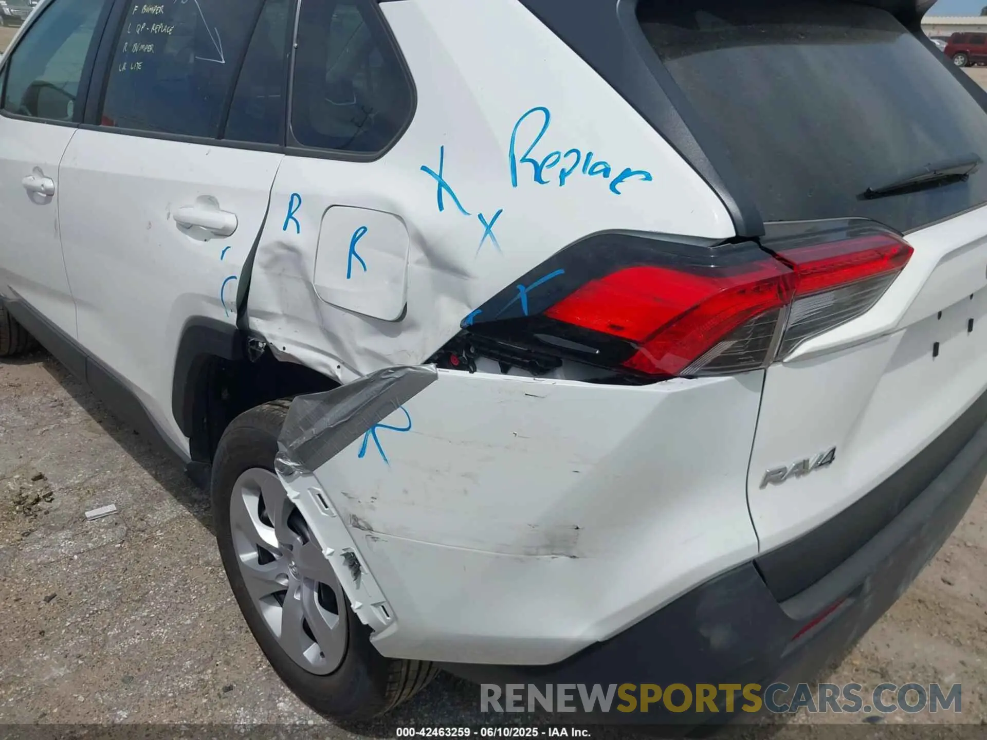 6 Photograph of a damaged car 2T3F1RFV2SW526465 TOYOTA RAV4 2025