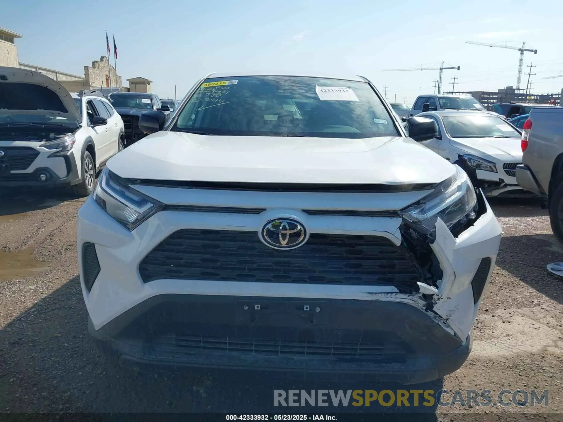 13 Photograph of a damaged car 2T3F1RFV5SW527044 TOYOTA RAV4 2025
