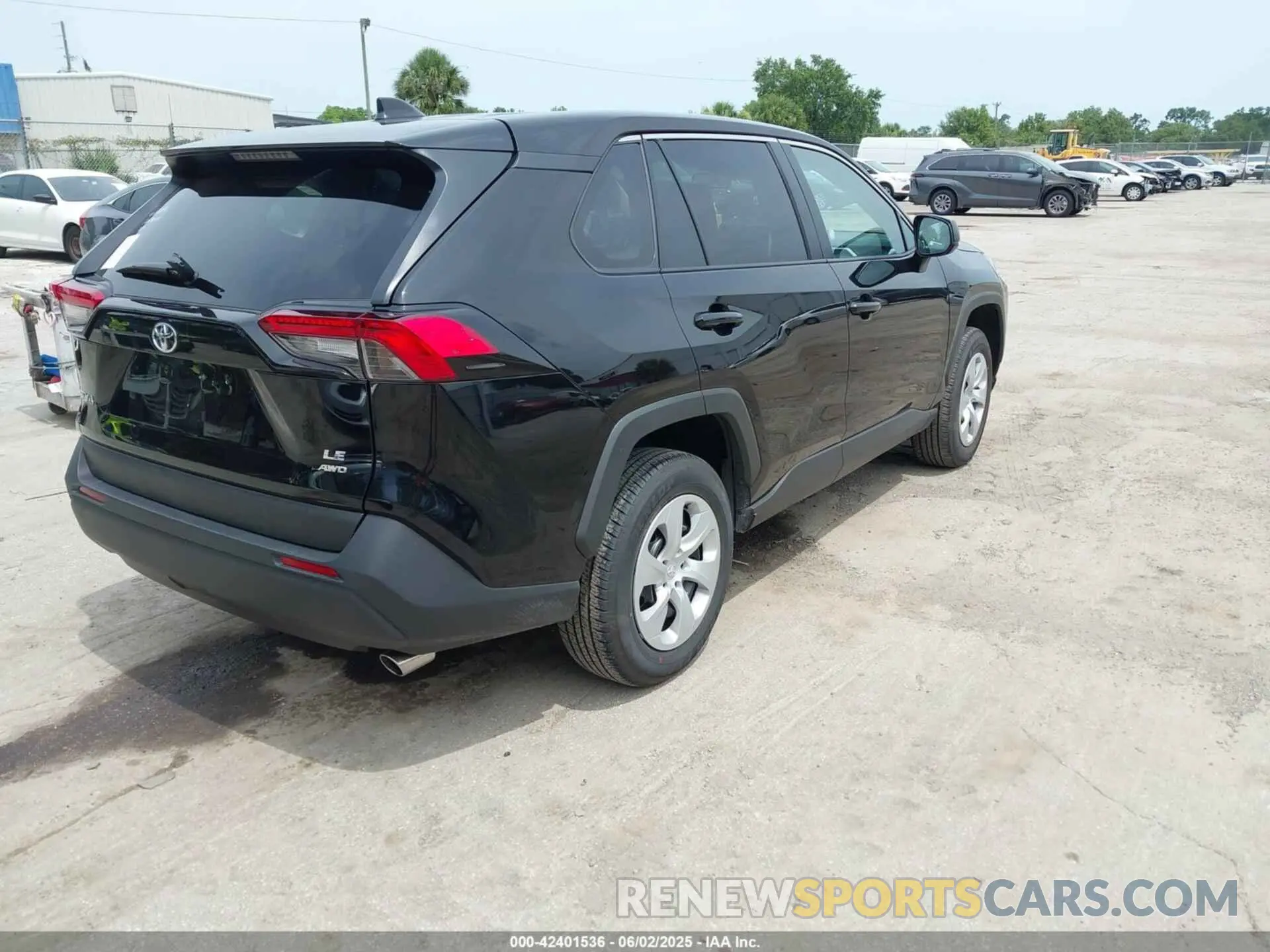 4 Photograph of a damaged car 2T3F1RFV6SC492029 TOYOTA RAV4 2025