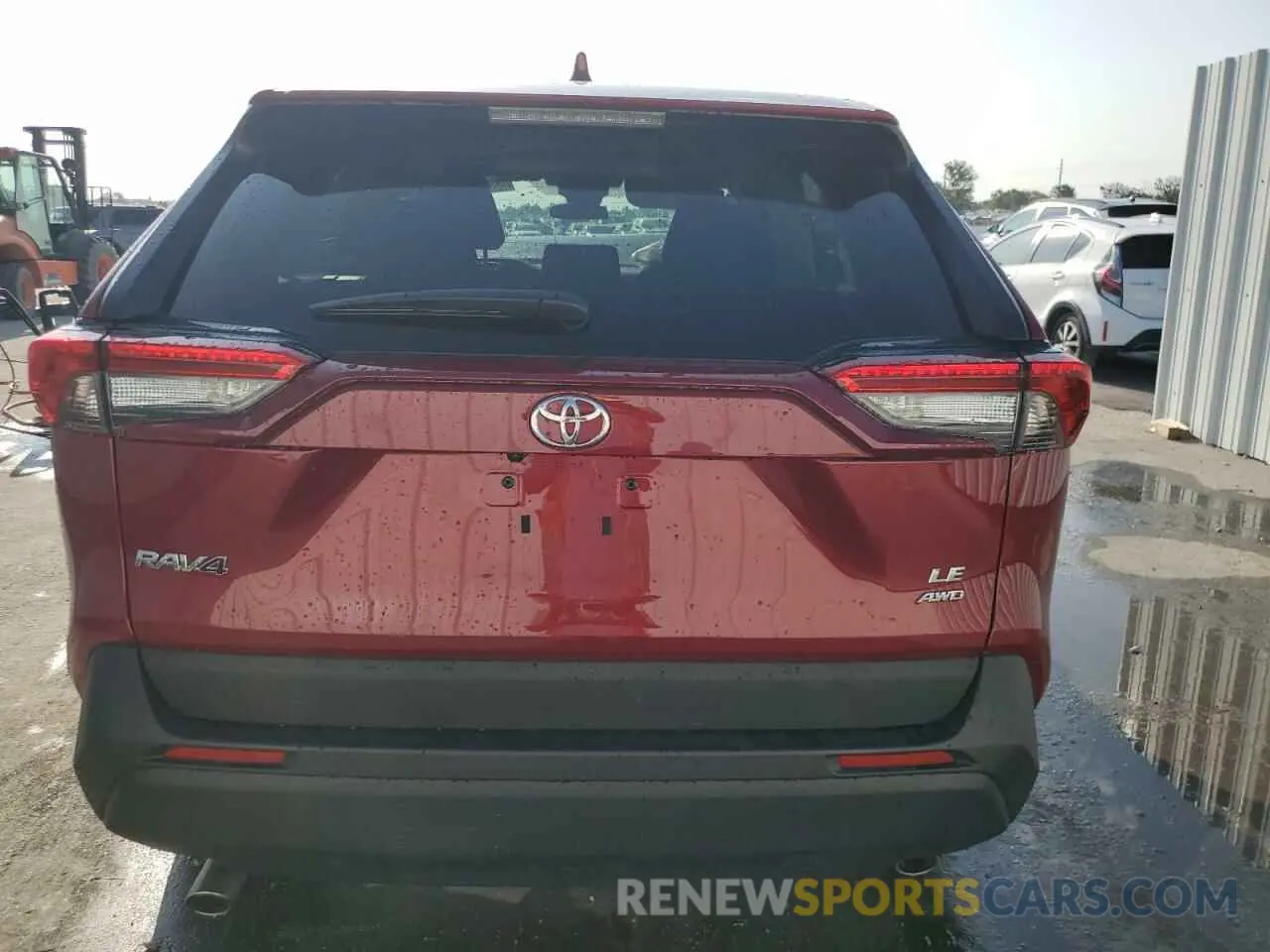 6 Photograph of a damaged car 2T3F1RFVXSW498737 TOYOTA RAV4 2025