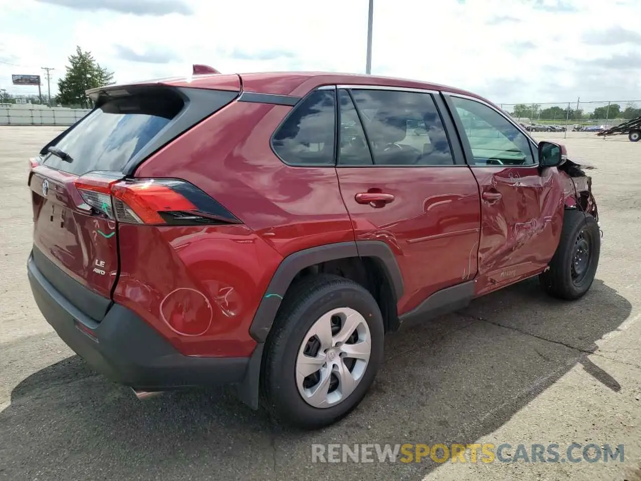 3 Photograph of a damaged car 2T3G1RFV0SW507966 TOYOTA RAV4 2025