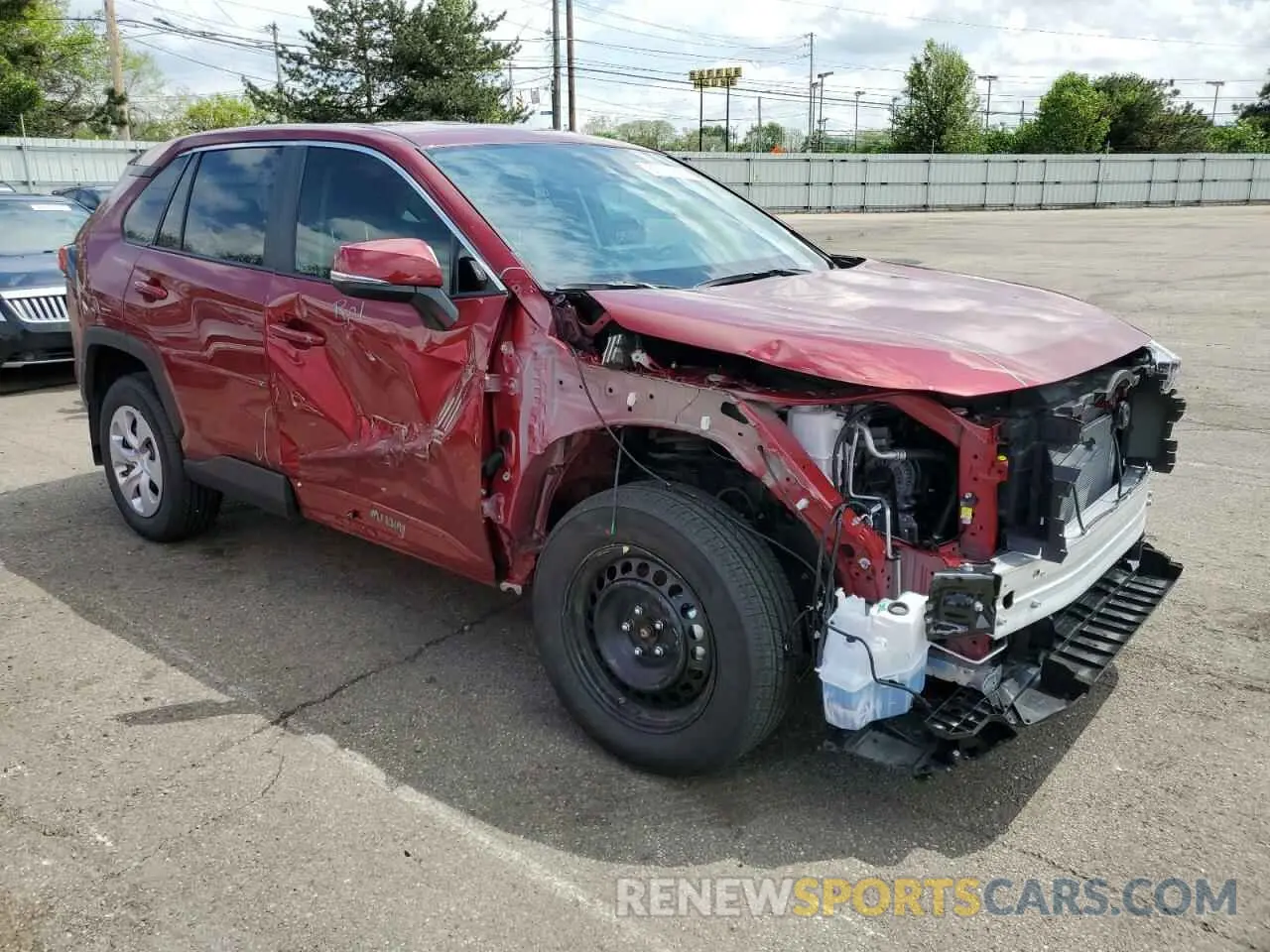 4 Photograph of a damaged car 2T3G1RFV0SW507966 TOYOTA RAV4 2025