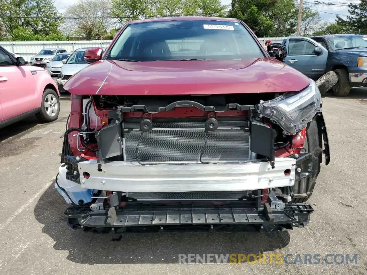 5 Photograph of a damaged car 2T3G1RFV0SW507966 TOYOTA RAV4 2025
