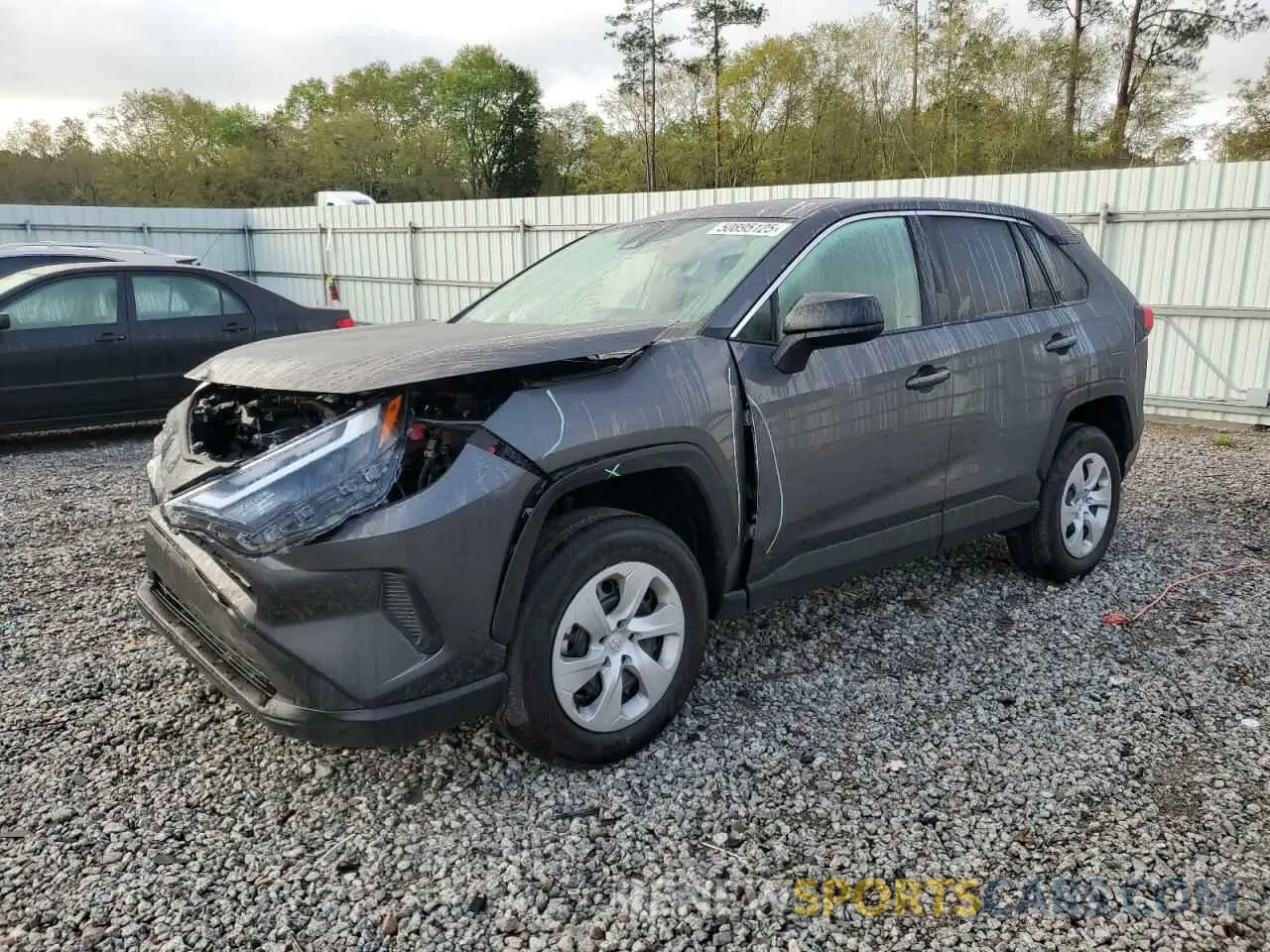 1 Photograph of a damaged car 2T3H1RFV1SW367138 TOYOTA RAV4 2025