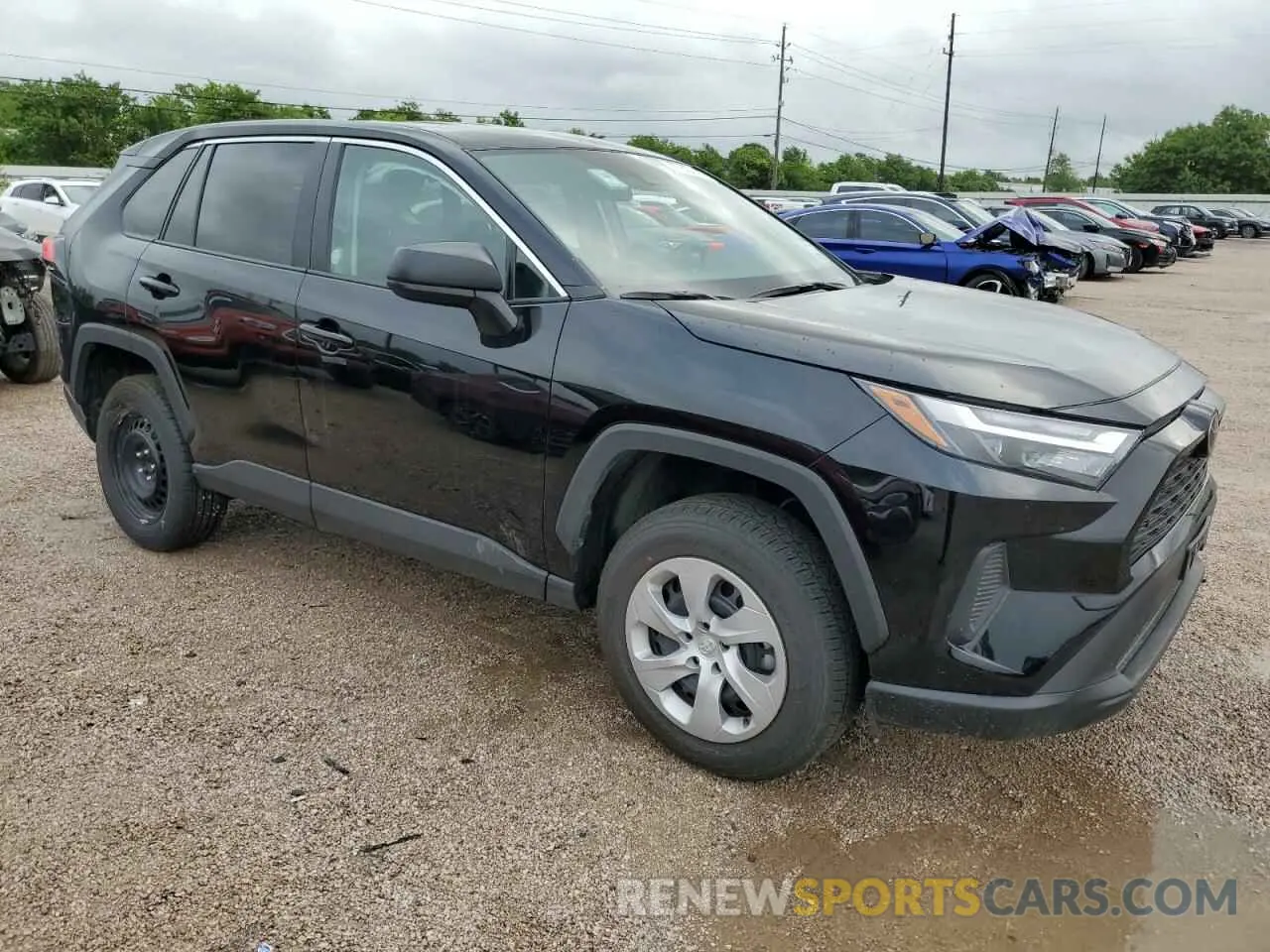 4 Photograph of a damaged car 2T3H1RFV1SW373280 TOYOTA RAV4 2025
