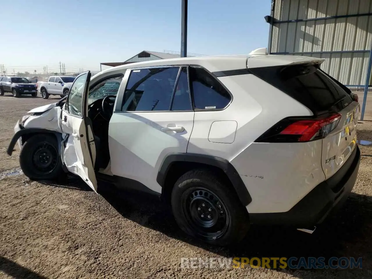2 Photograph of a damaged car 2T3H1RFV2SC316961 TOYOTA RAV4 2025