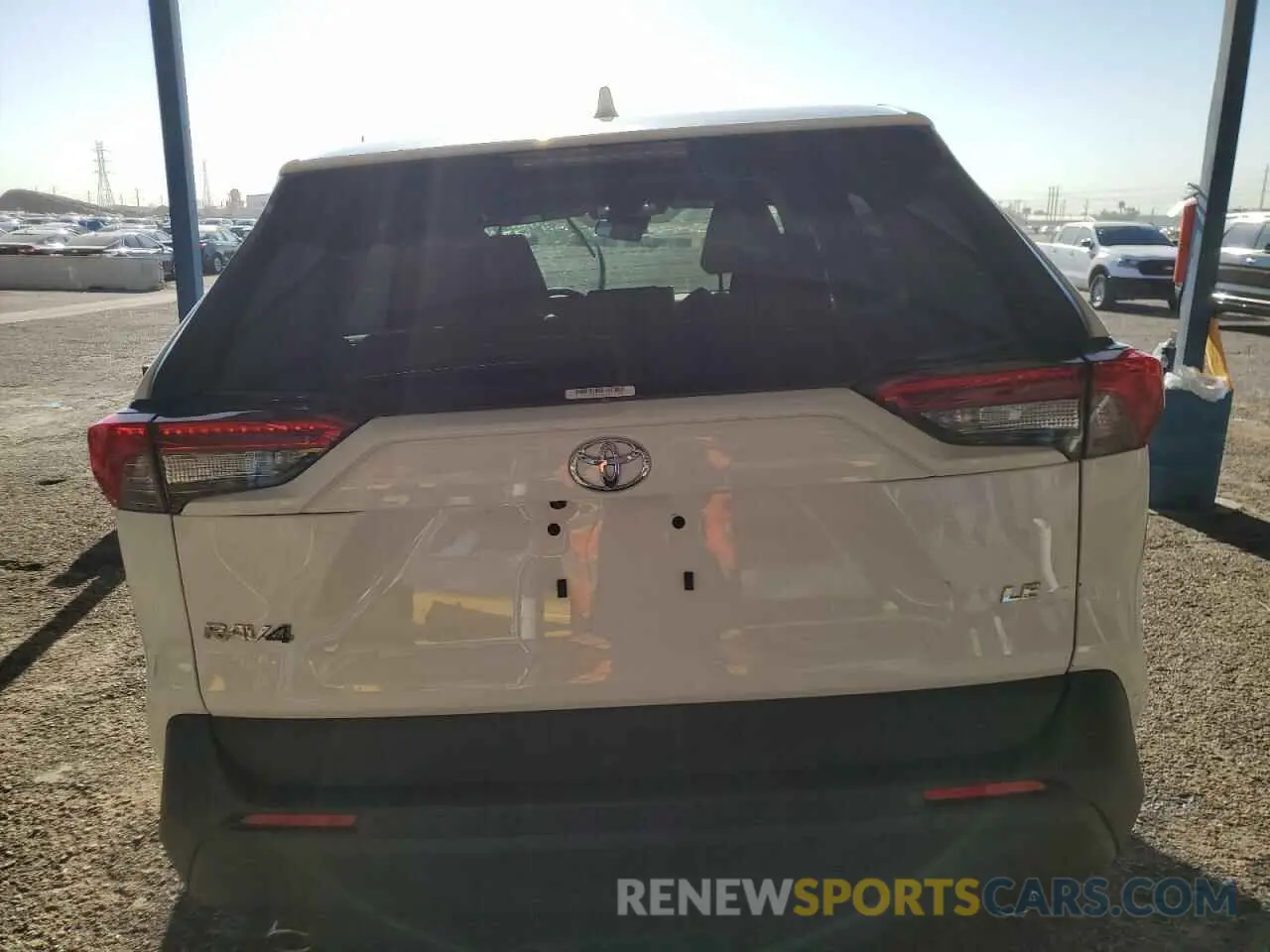 6 Photograph of a damaged car 2T3H1RFV2SC316961 TOYOTA RAV4 2025