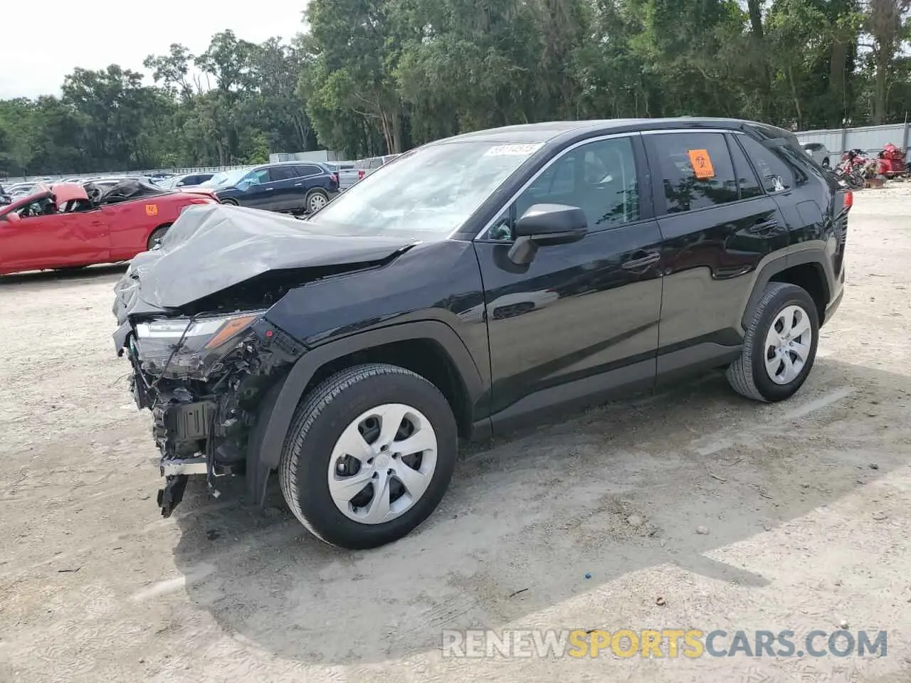 1 Photograph of a damaged car 2T3H1RFV3SC318072 TOYOTA RAV4 2025