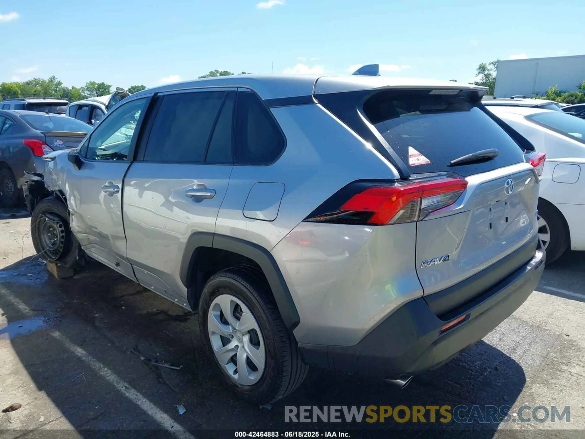 14 Photograph of a damaged car 2T3H1RFV4SC303869 TOYOTA RAV4 2025