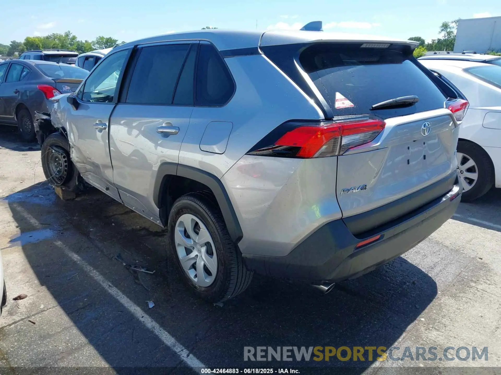 3 Photograph of a damaged car 2T3H1RFV4SC303869 TOYOTA RAV4 2025