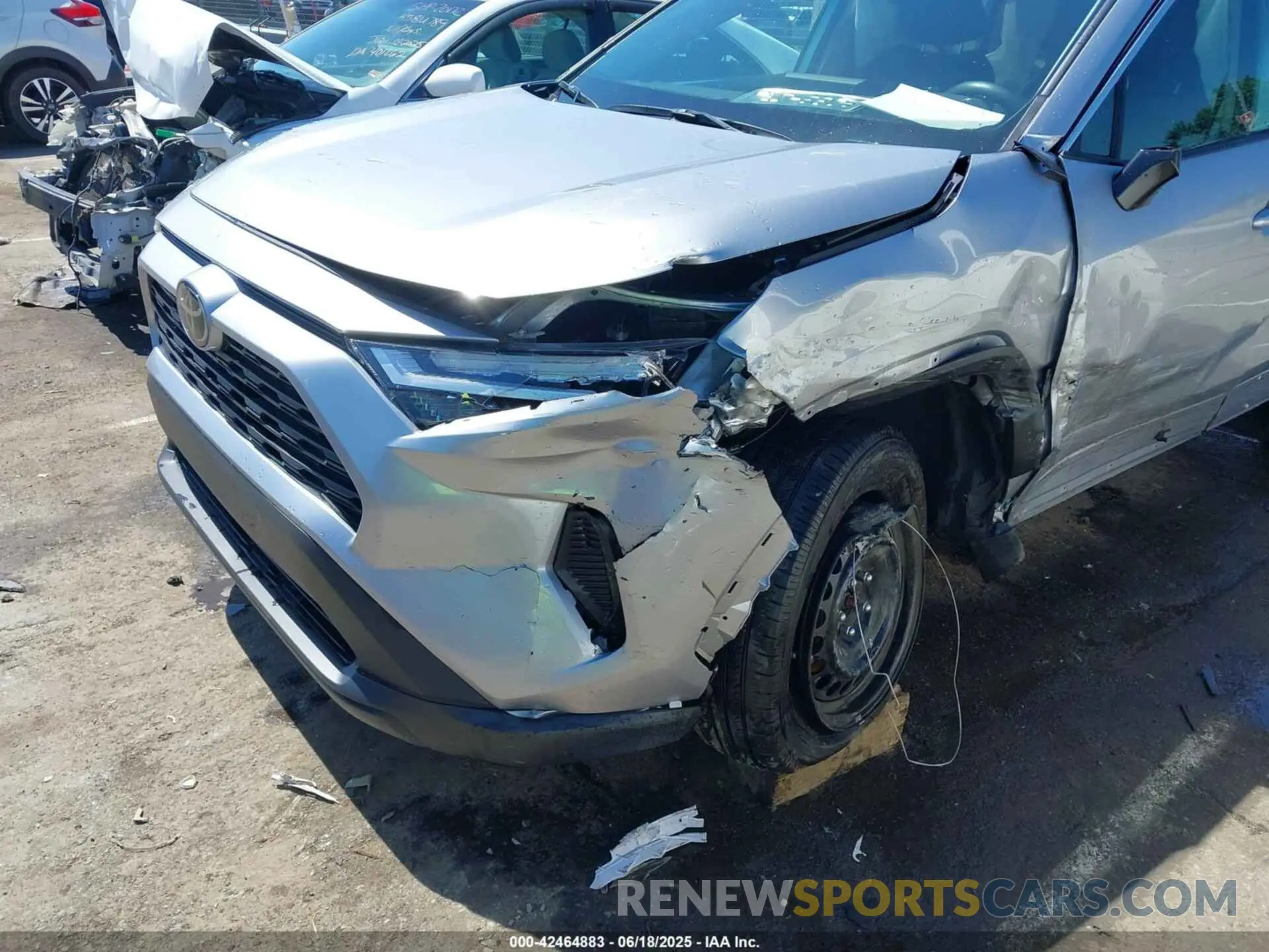 6 Photograph of a damaged car 2T3H1RFV4SC303869 TOYOTA RAV4 2025