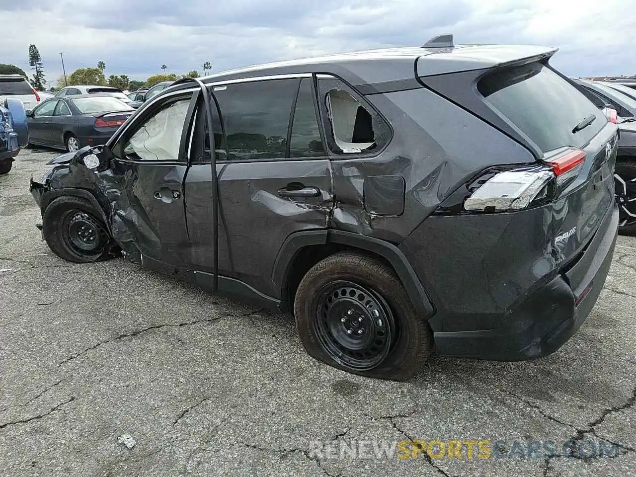 2 Photograph of a damaged car 2T3H1RFV4SW373970 TOYOTA RAV4 2025