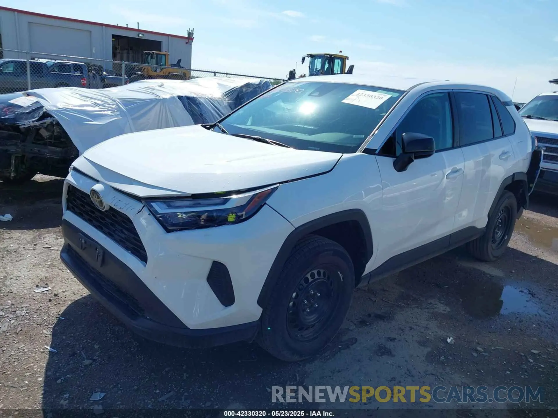 2 Photograph of a damaged car 2T3H1RFV4SW380014 TOYOTA RAV4 2025