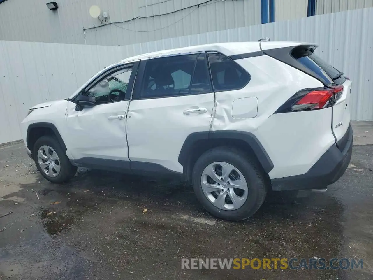 2 Photograph of a damaged car 2T3H1RFV5SC310636 TOYOTA RAV4 2025