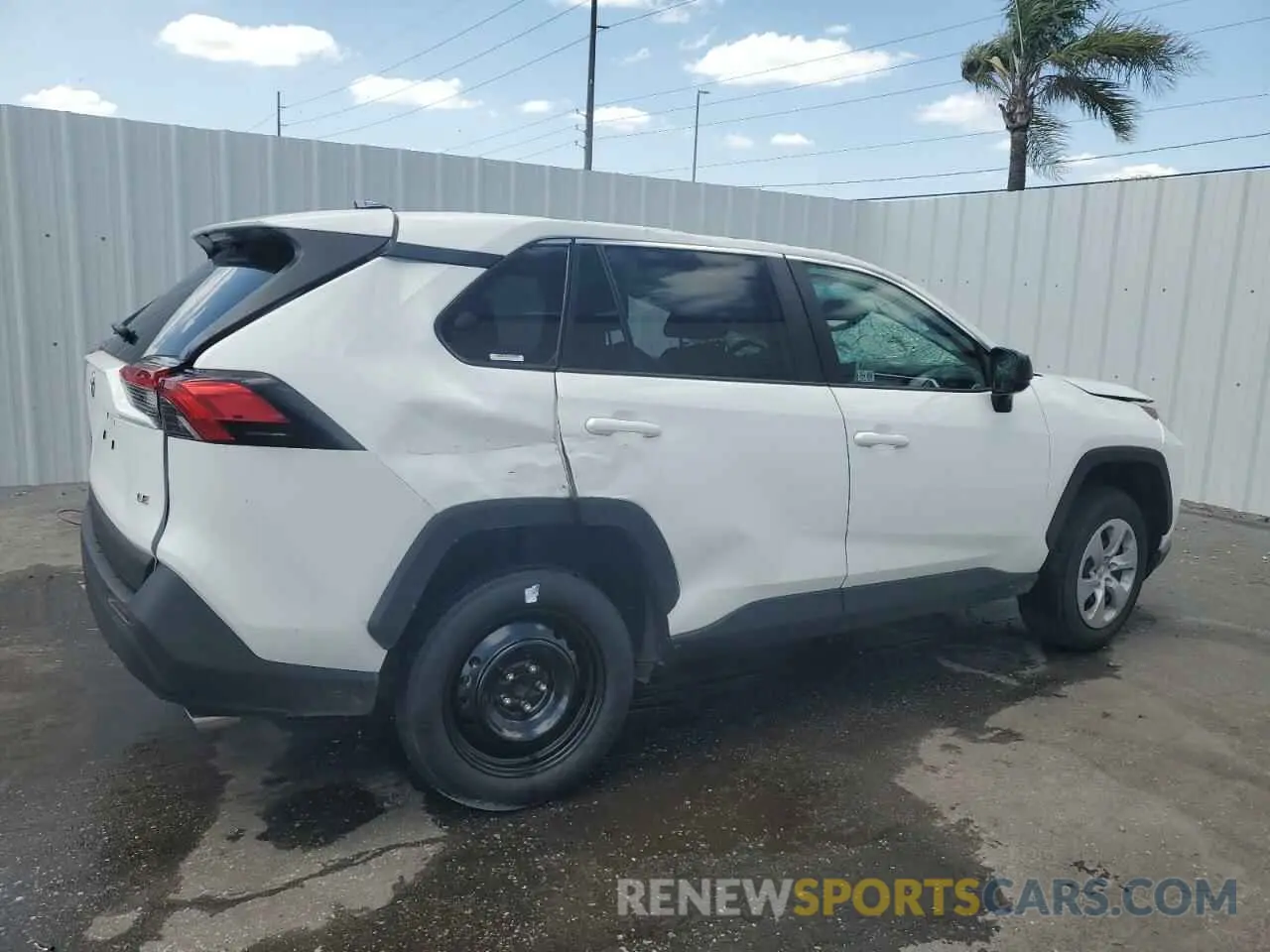 3 Photograph of a damaged car 2T3H1RFV5SC310636 TOYOTA RAV4 2025