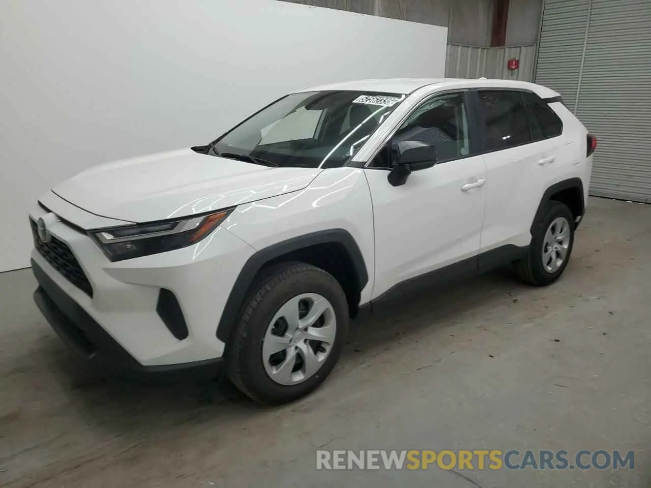 1 Photograph of a damaged car 2T3H1RFV5SC314458 TOYOTA RAV4 2025
