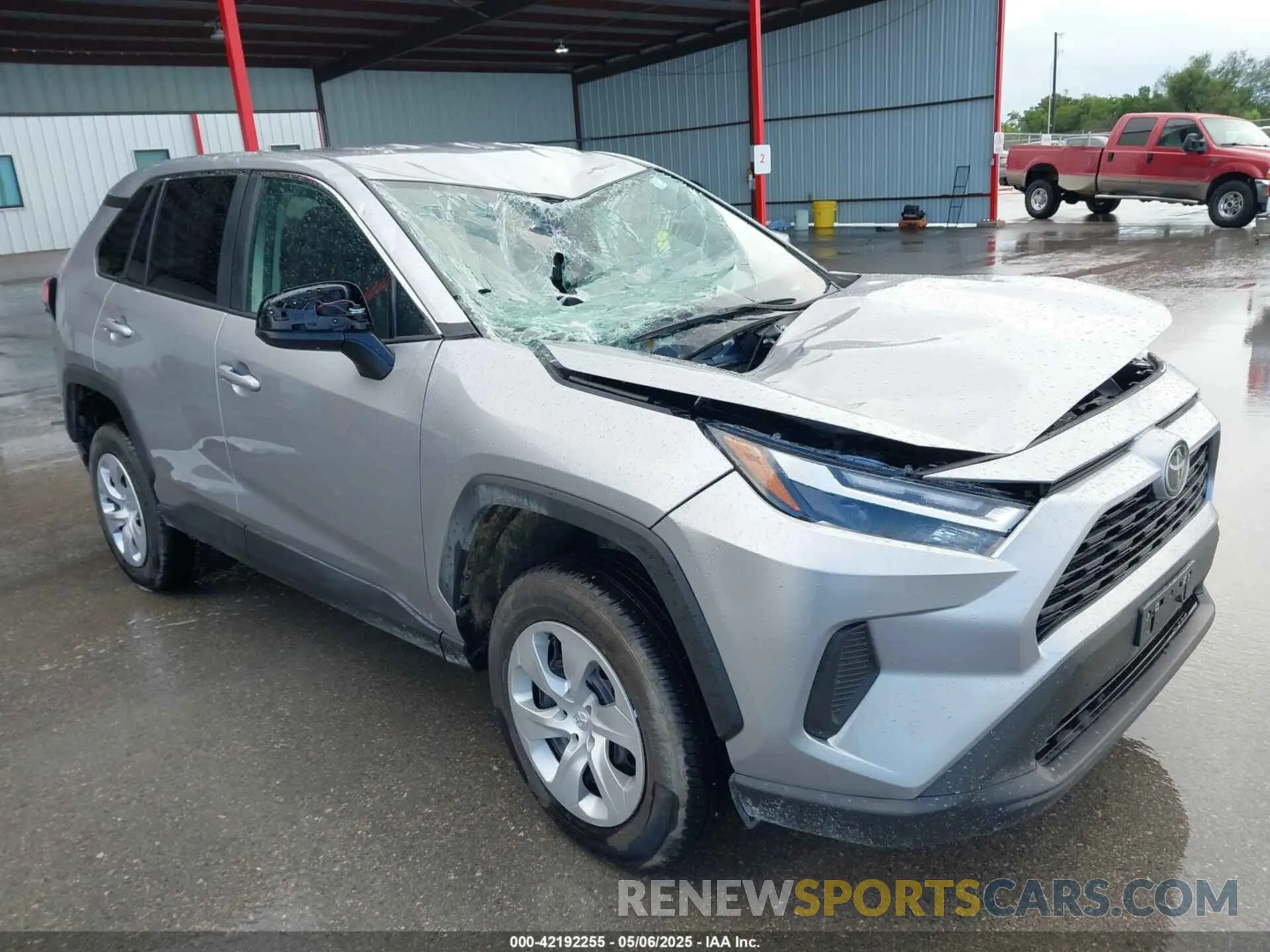 1 Photograph of a damaged car 2T3H1RFV6SC309785 TOYOTA RAV4 2025
