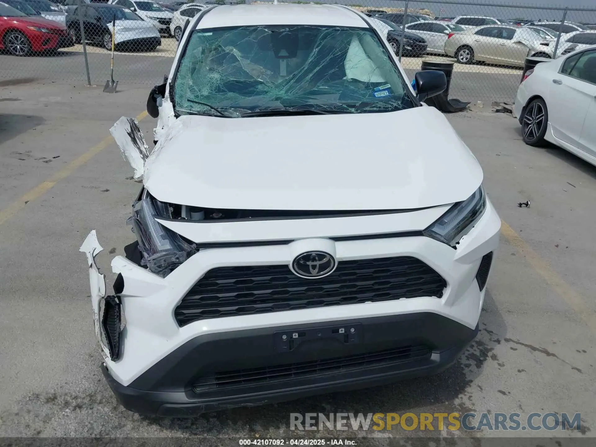 12 Photograph of a damaged car 2T3H1RFV7SC321489 TOYOTA RAV4 2025