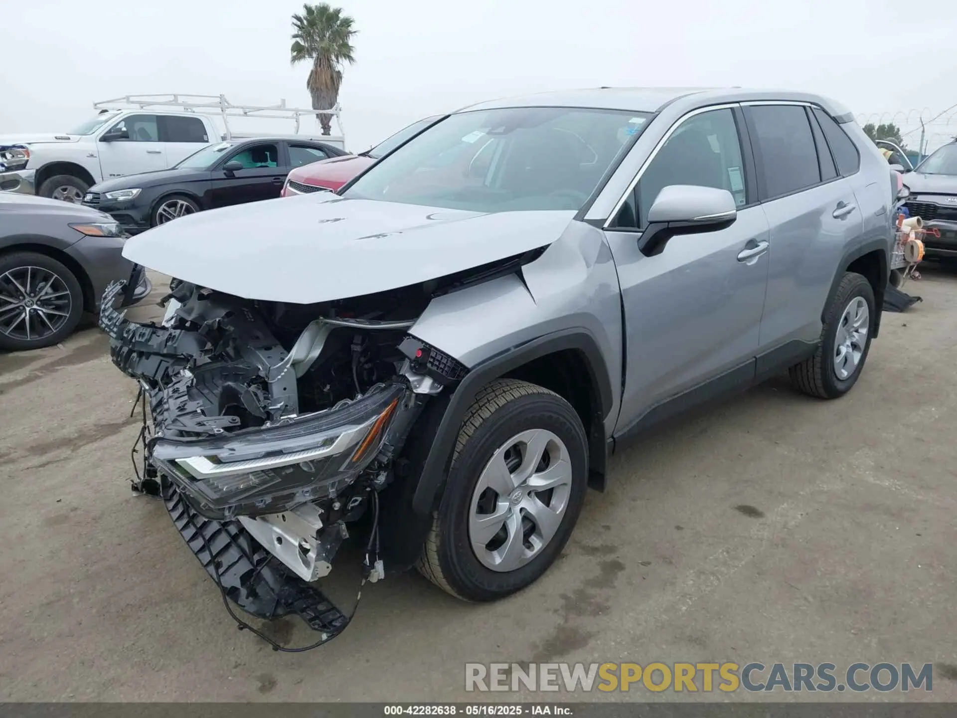 2 Photograph of a damaged car 2T3K1RFV5SW384630 TOYOTA RAV4 2025