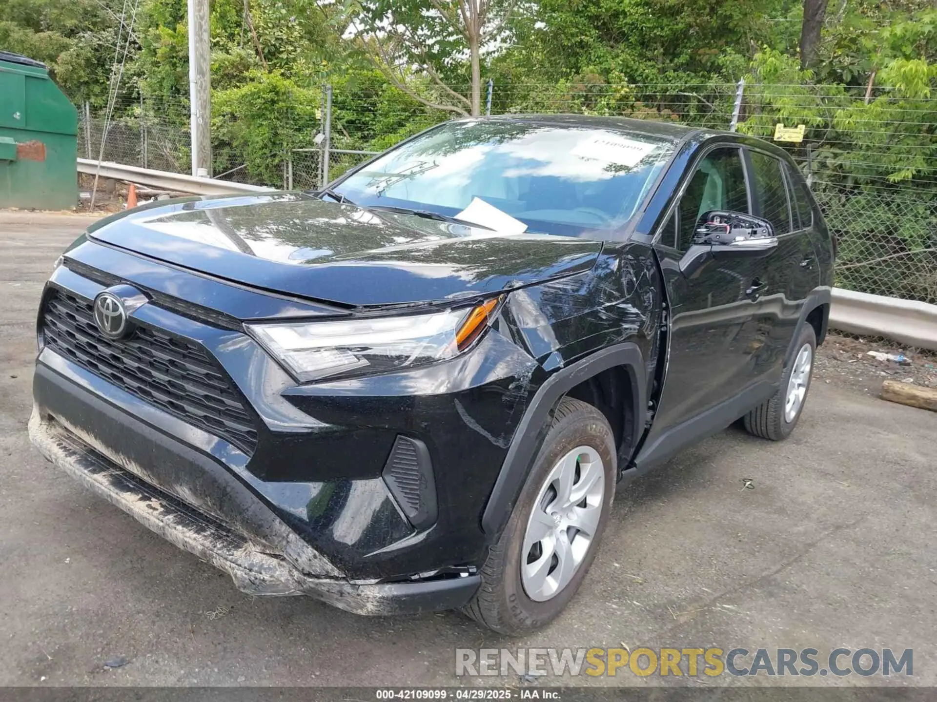 2 Photograph of a damaged car 2T3K1RFV8SC322575 TOYOTA RAV4 2025