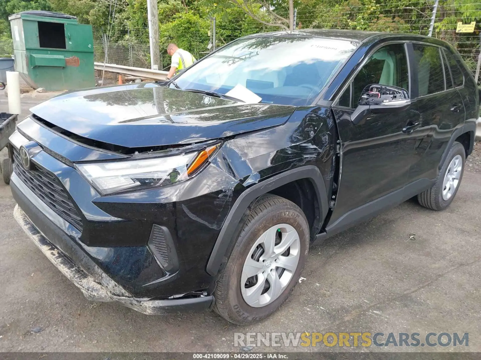 6 Photograph of a damaged car 2T3K1RFV8SC322575 TOYOTA RAV4 2025