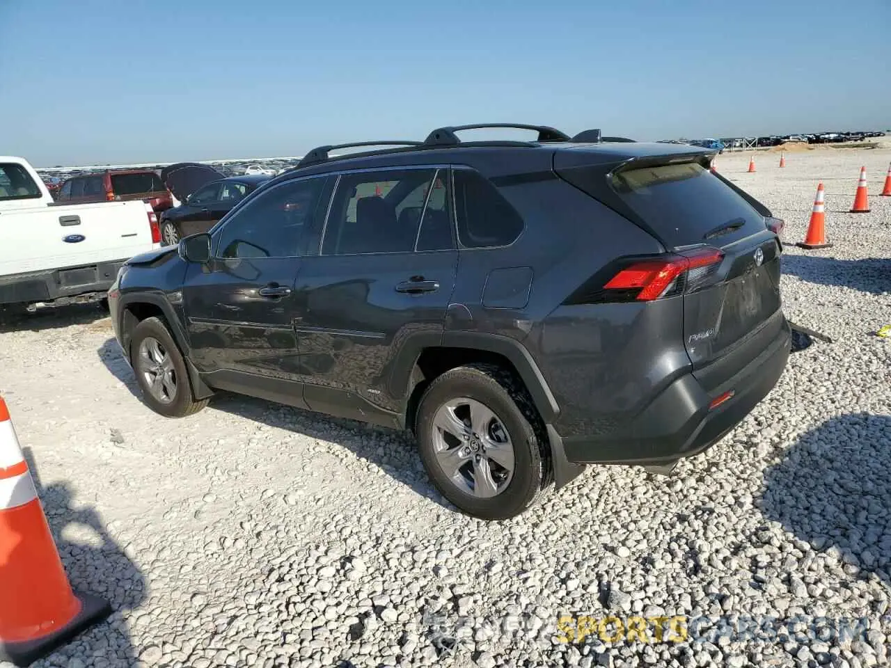 2 Photograph of a damaged car 2T3LWRFV7SW266598 TOYOTA RAV4 2025