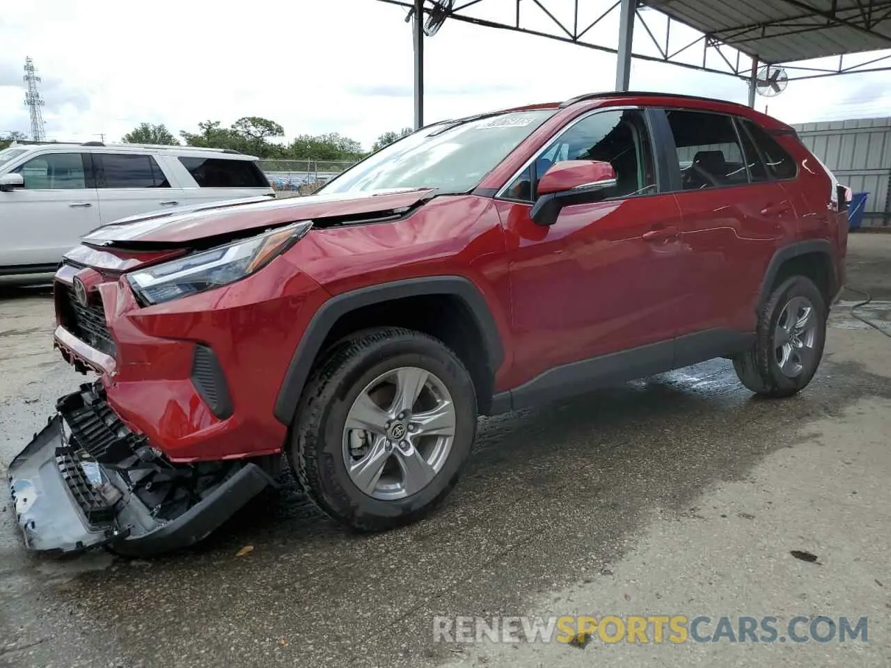 1 Photograph of a damaged car 2T3P1RFV0SW507644 TOYOTA RAV4 2025