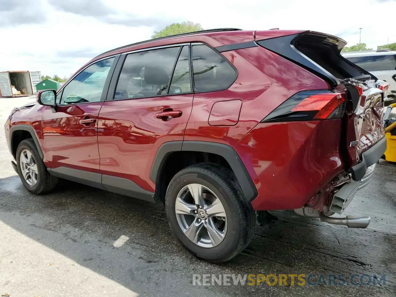 2 Photograph of a damaged car 2T3P1RFV0SW507644 TOYOTA RAV4 2025