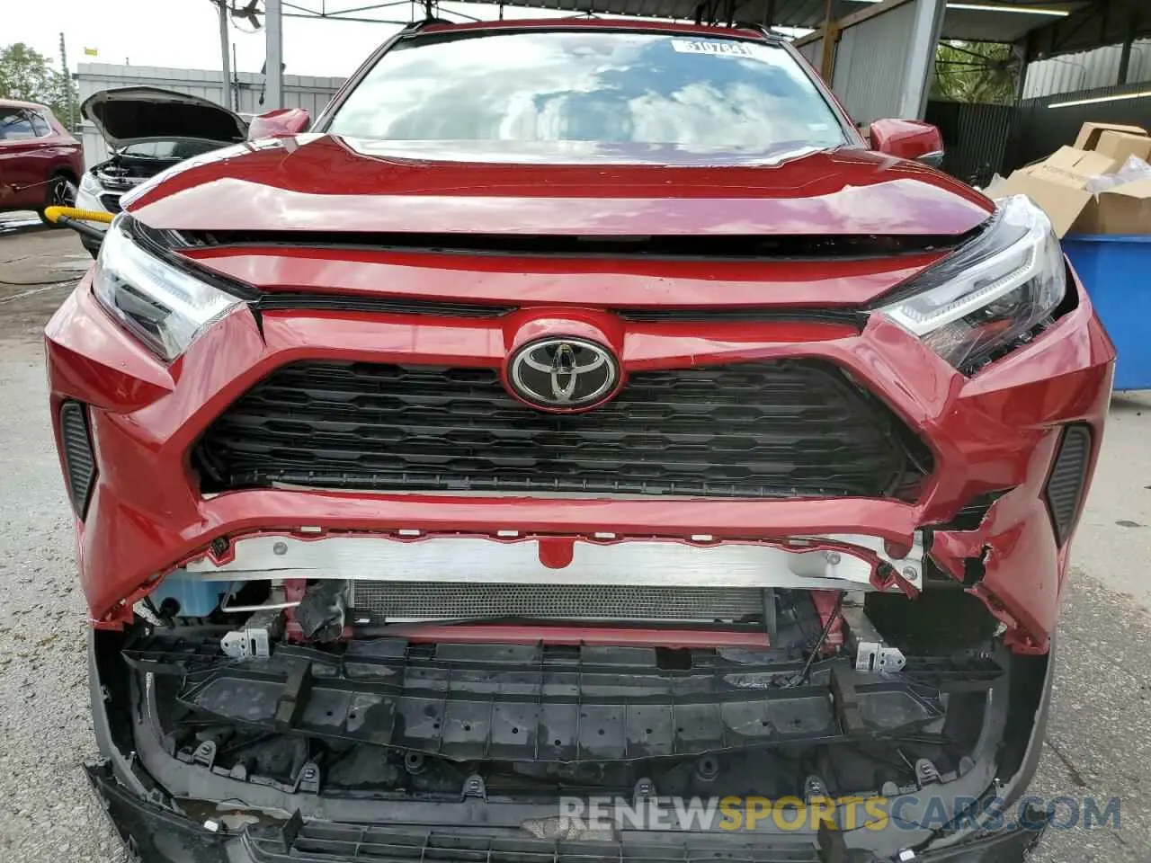 5 Photograph of a damaged car 2T3P1RFV0SW507644 TOYOTA RAV4 2025