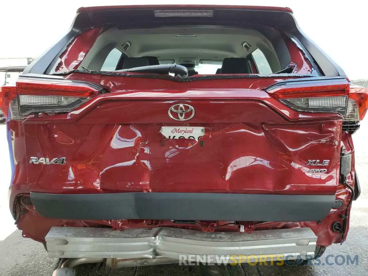 6 Photograph of a damaged car 2T3P1RFV0SW507644 TOYOTA RAV4 2025