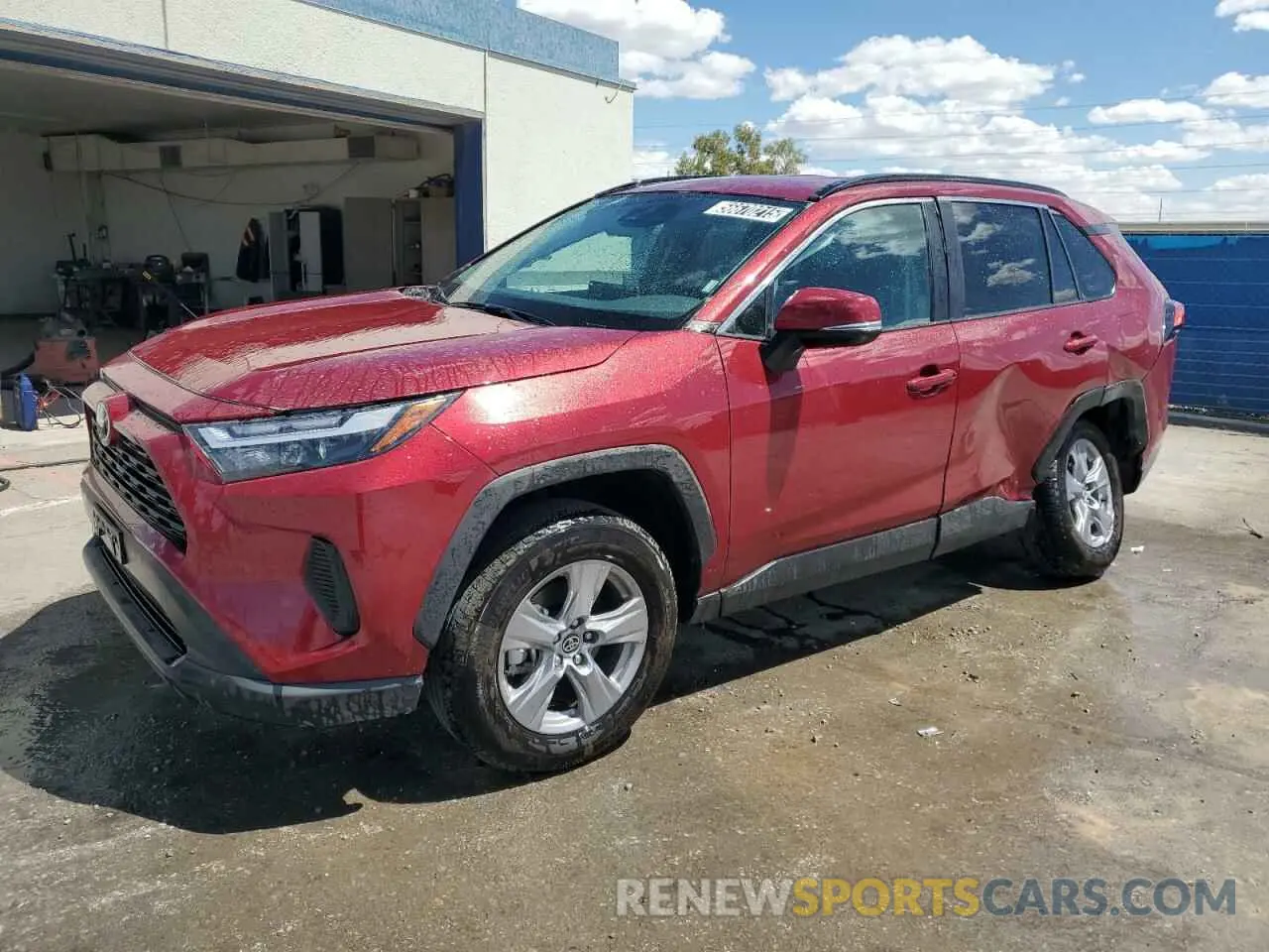 1 Photograph of a damaged car 2T3P1RFV1SW501481 TOYOTA RAV4 2025