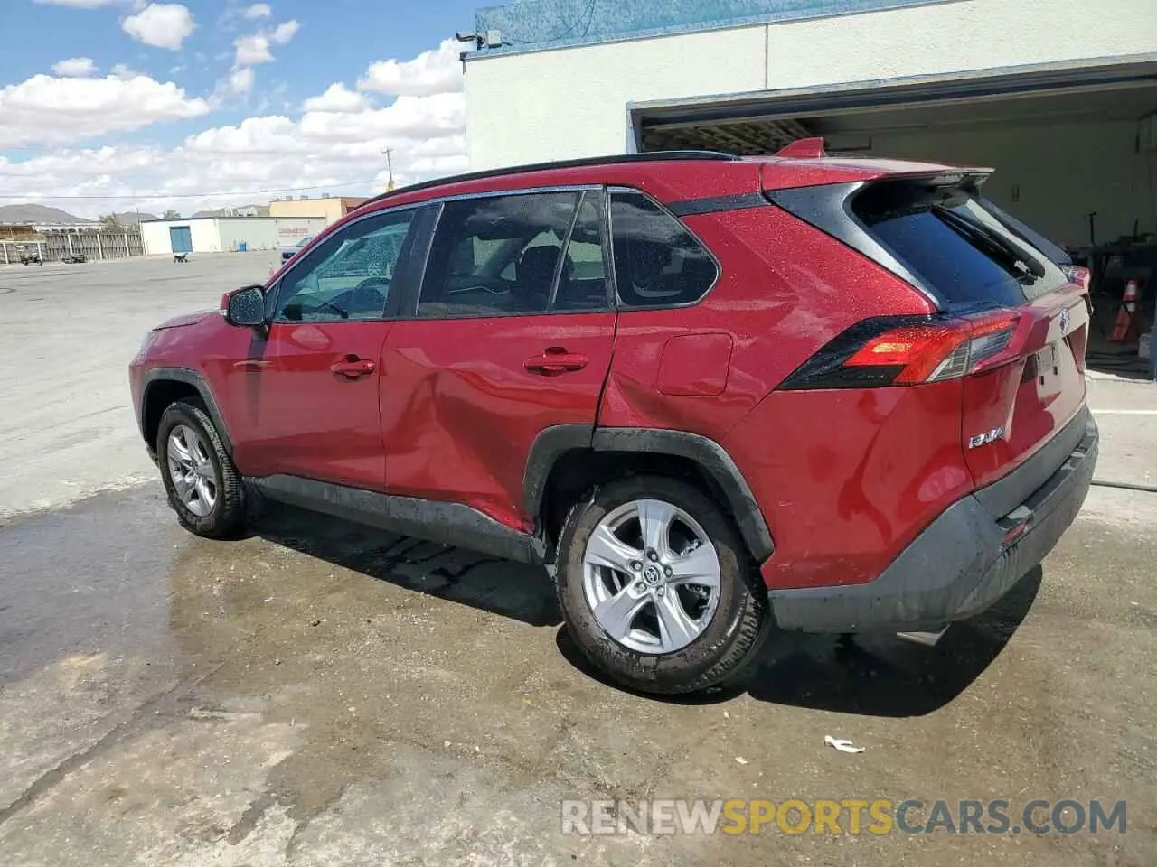 2 Photograph of a damaged car 2T3P1RFV1SW501481 TOYOTA RAV4 2025