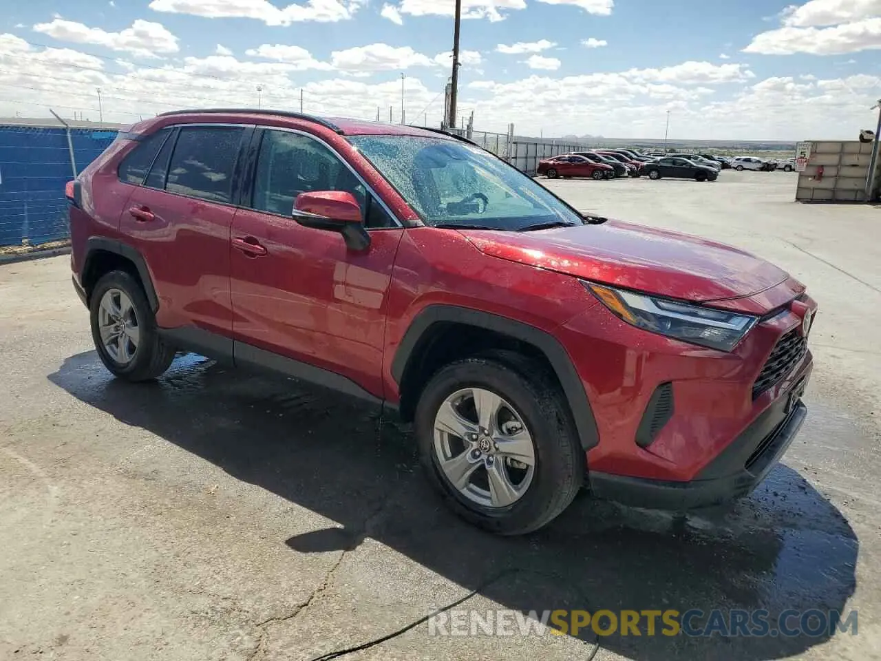4 Photograph of a damaged car 2T3P1RFV1SW501481 TOYOTA RAV4 2025