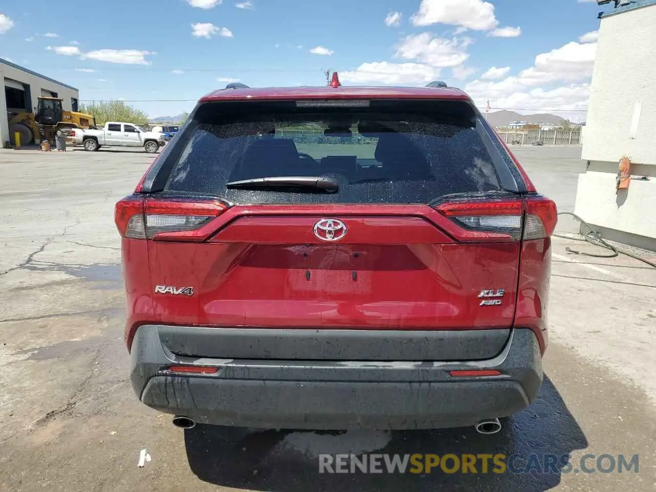 6 Photograph of a damaged car 2T3P1RFV1SW501481 TOYOTA RAV4 2025