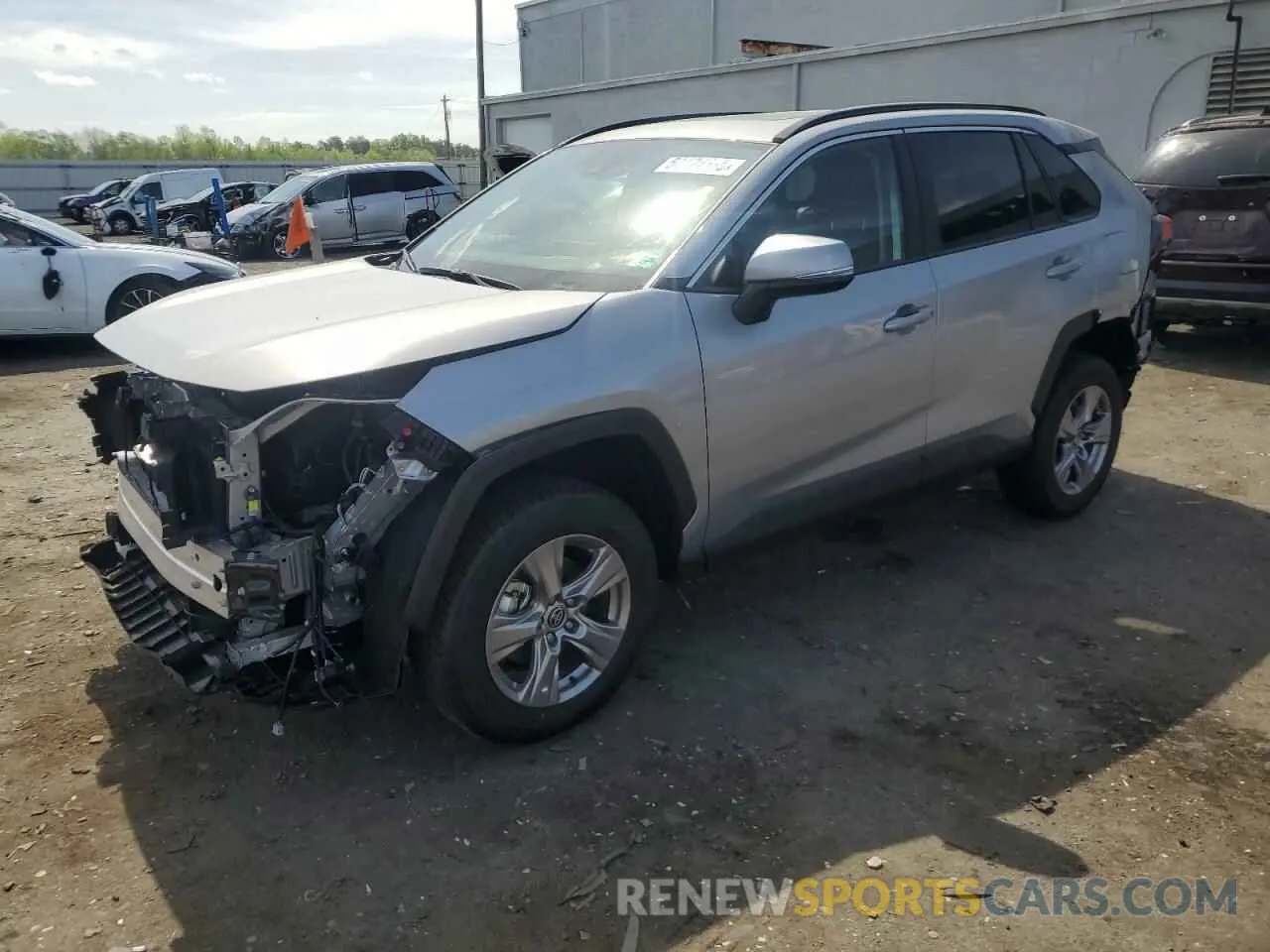 1 Photograph of a damaged car 2T3P1RFV5SC505390 TOYOTA RAV4 2025