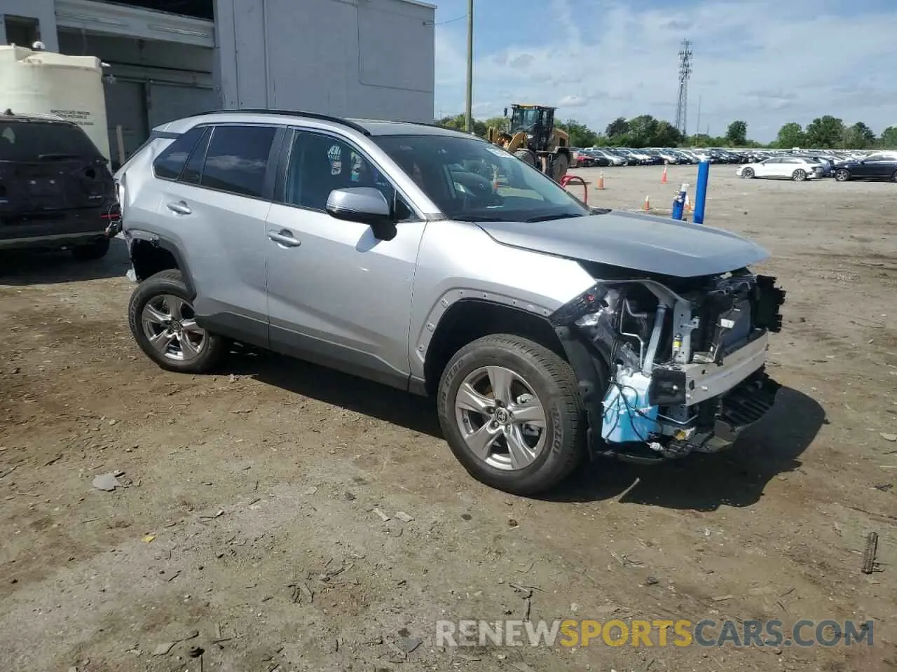 4 Photograph of a damaged car 2T3P1RFV5SC505390 TOYOTA RAV4 2025
