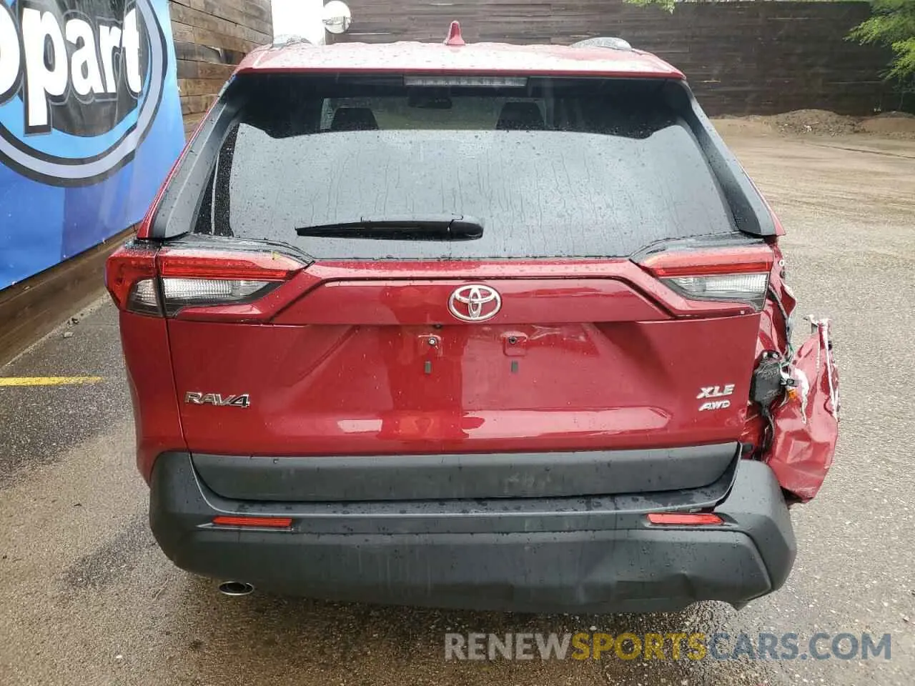 6 Photograph of a damaged car 2T3P1RFV5SW542924 TOYOTA RAV4 2025