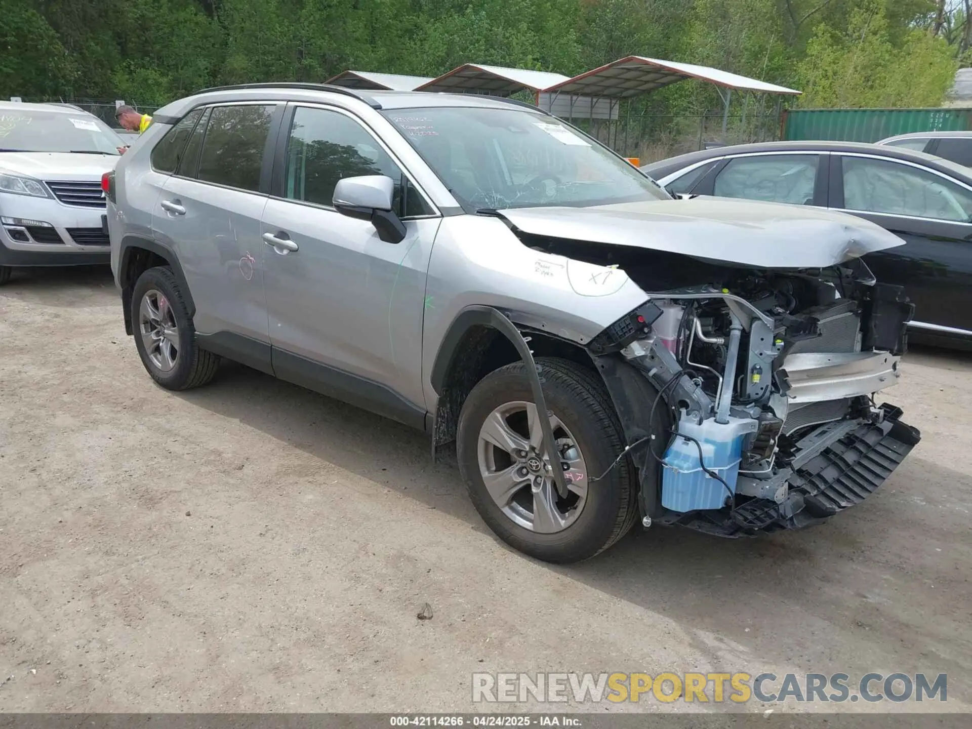 1 Photograph of a damaged car 2T3P1RFV7SC502877 TOYOTA RAV4 2025