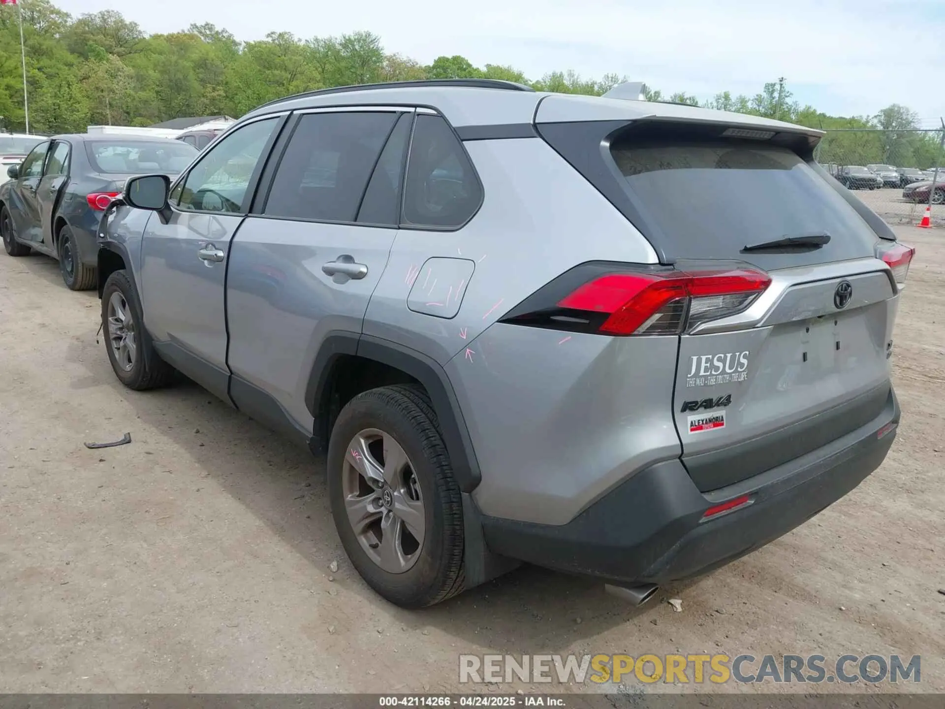 3 Photograph of a damaged car 2T3P1RFV7SC502877 TOYOTA RAV4 2025